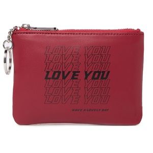 Rebecca Minkoff Betty “Love You” zip wallet